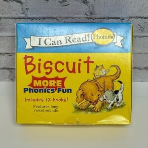 BISQUIT I Can Read Phonics MORE Phonics Fun 12 Book Set NEW